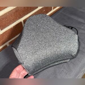 Famedio Electric Heated Neck Traction Pillow Massager for Pain Relief Gray